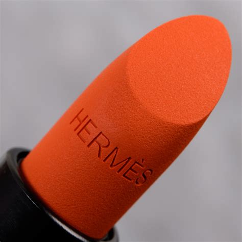 Rouge Hermes, Matte lipstick, Orange Boîte .